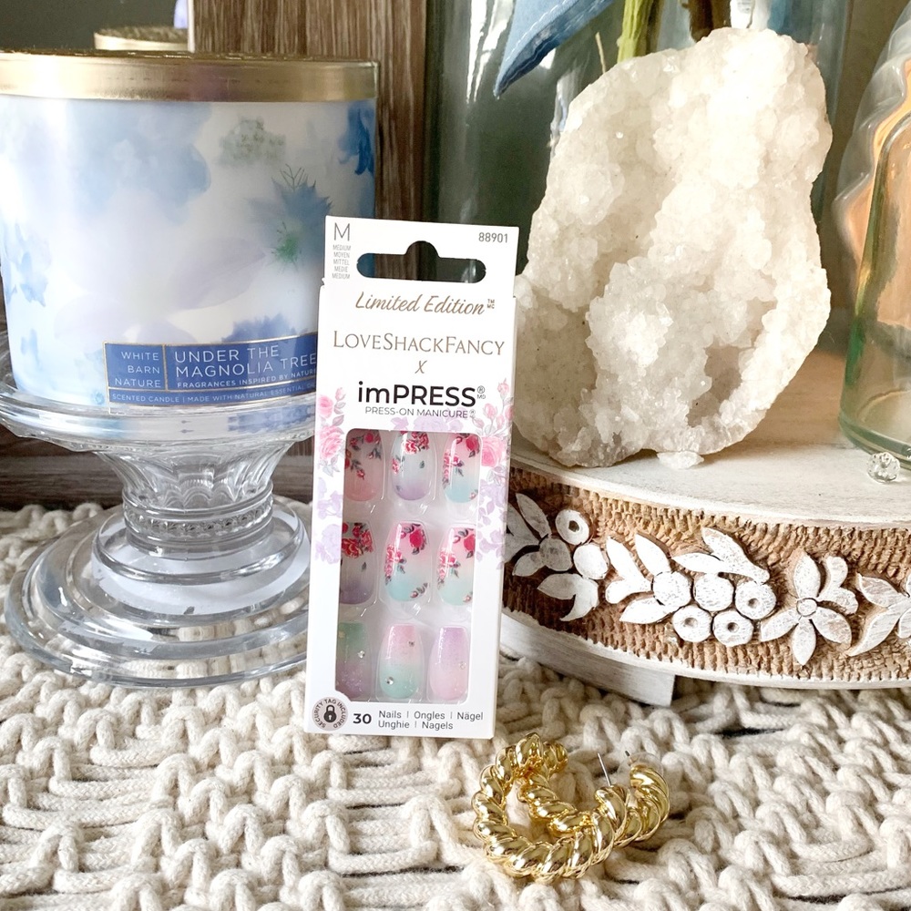 Impress x LoveShackFancy Limited Edition Manicure